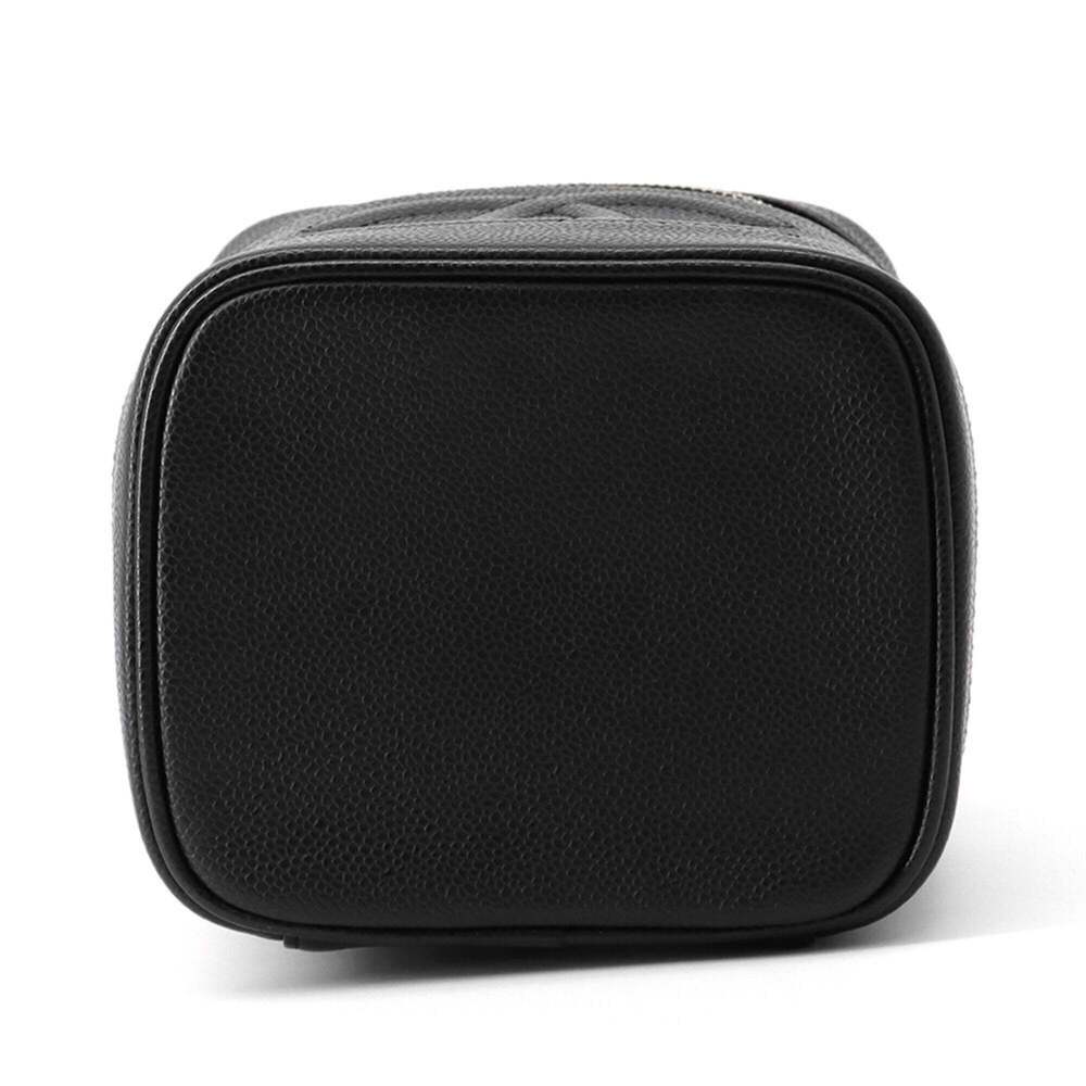 CHANEL Black Caviar Leather Logo Pouch - Picture 3 of 14